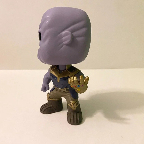 2017 Funko Marvel Avengers Infinity  War Thanos Bobble Figure 5 Inch Tall Loose - Picture 3 of 9